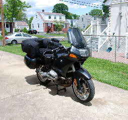 2011-05-08, 006, R1100RSL with Rounder Bag