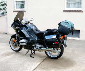 2011-05-08, 011, R1100RSL with Gym Bag