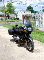 2011-05-08, 023, R1100RSL with Saddle Bags